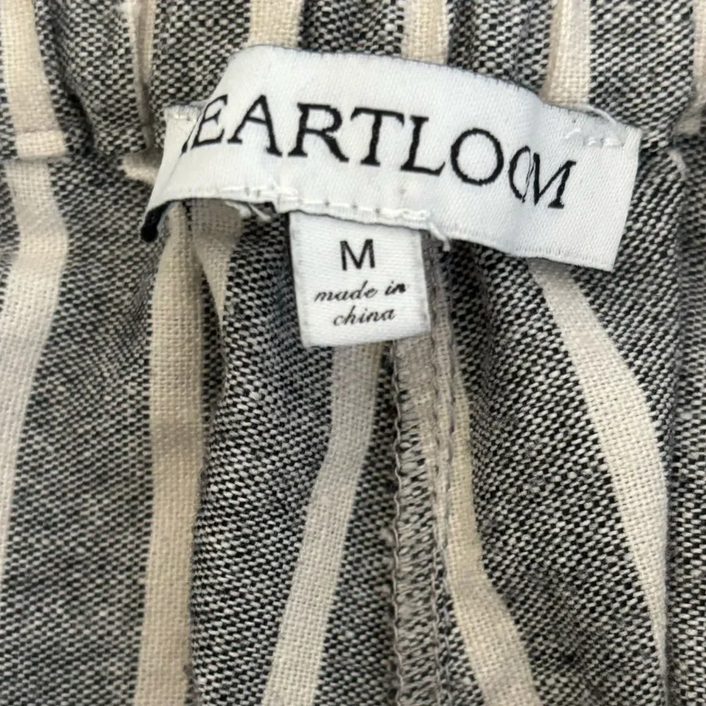 Heartloom Pinstripe Cropped Pants Medium